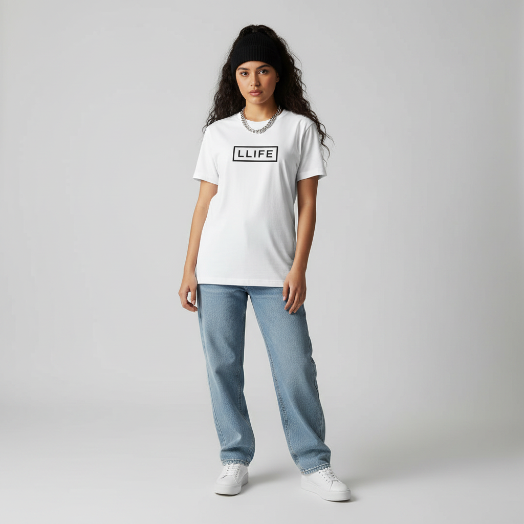 LLIFE T-Shirt Hispanic Female Model